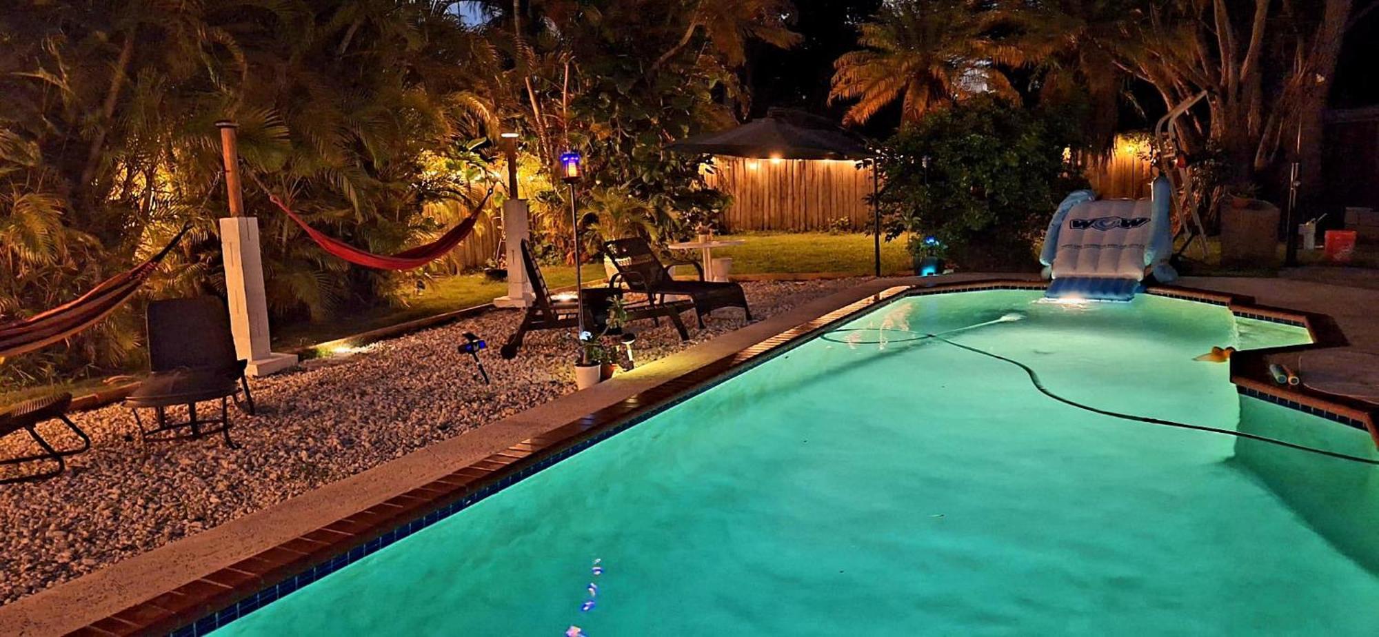 Pool House Resort Heated Swimming Pool Family Getaway Cutler Bay Zewnętrze zdjęcie